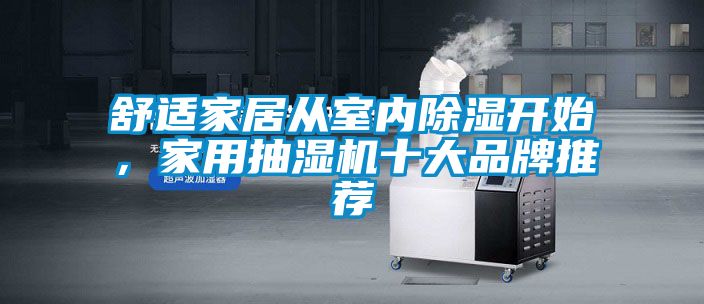 舒适家居从室内除湿开始，家用抽湿机十大品牌推荐