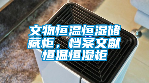 文物恒温恒湿储藏柜，档案文献恒温恒湿柜