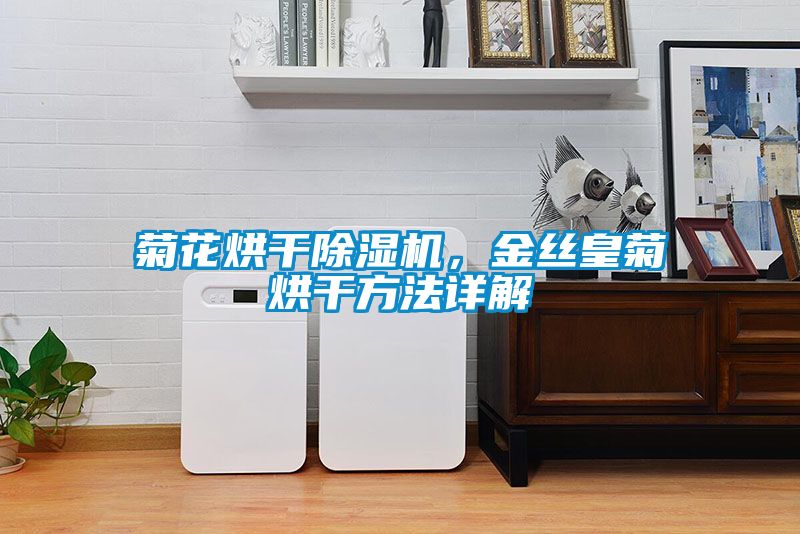 菊花烘干草莓视频APP在线观看，金丝皇菊烘干方法详解