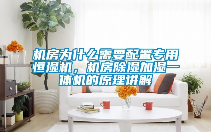 机房为什么需要配置专用恒湿机，机房除湿加湿一体机的原理讲解