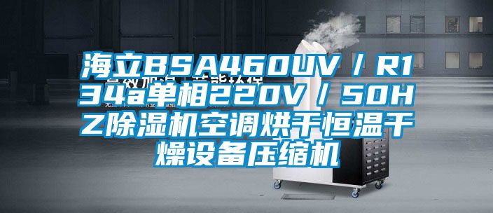 海立BSA460UV／R134a单相220V／50HZ草莓视频APP在线观看空调烘干恒温干燥设备压缩机