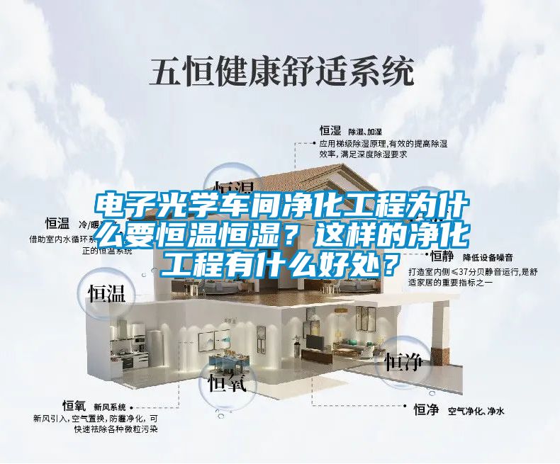 电子光学车间净化工程为什么要恒温恒湿？这样的净化工程有什么好处？
