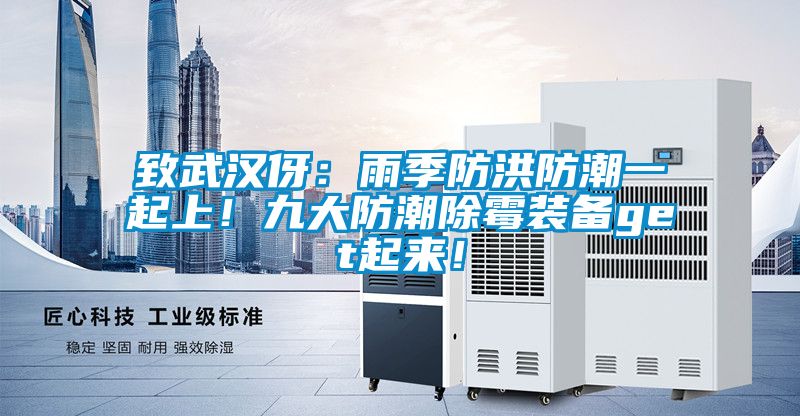 致武汉伢：雨季防洪防潮一起上！九大防潮除霉装备get起来！