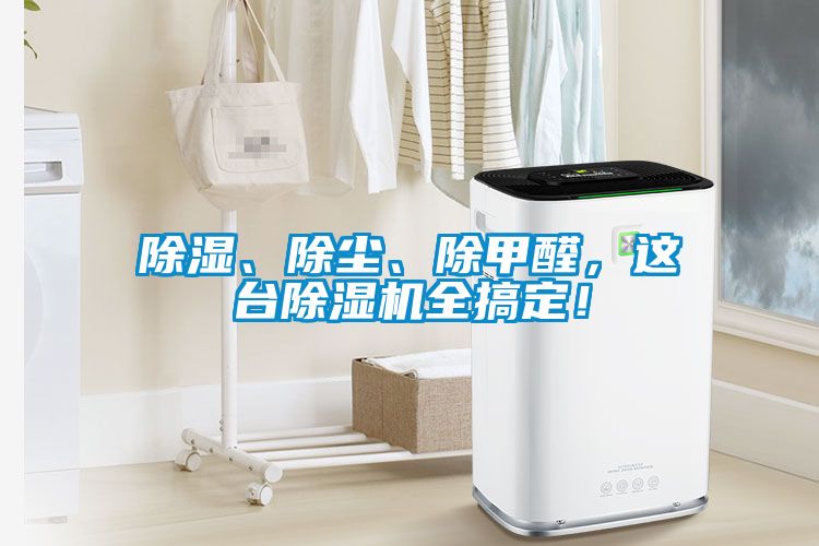 除湿、除尘、除甲醛，这台草莓视频APP在线观看全搞定！