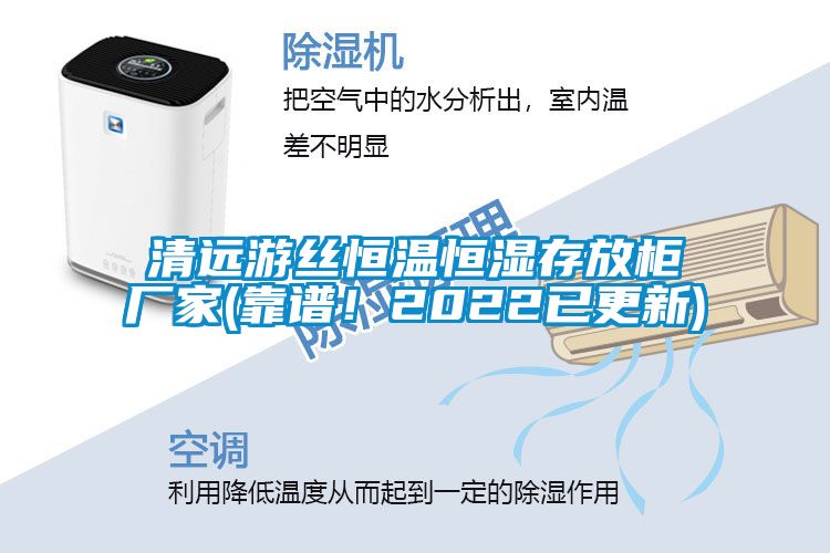清远游丝恒温恒湿存放柜厂家(靠谱！2022已更新)