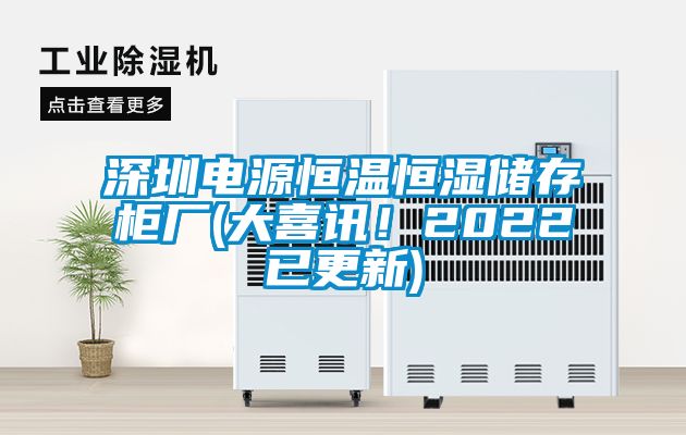 深圳电源恒温恒湿储存柜厂(大喜讯！2022已更新)