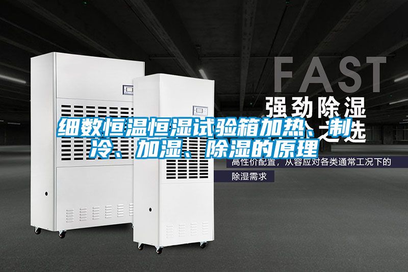 细数恒温恒湿试验箱加热、制冷、加湿、除湿的原理