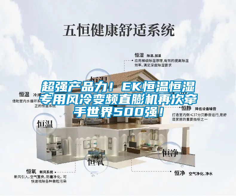 超强产品力！EK恒温恒湿专用风冷变频直膨机再次牵手世界500强！