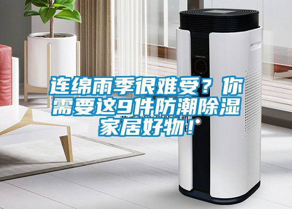 连绵雨季很难受？你需要这9件防潮除湿家居好物！