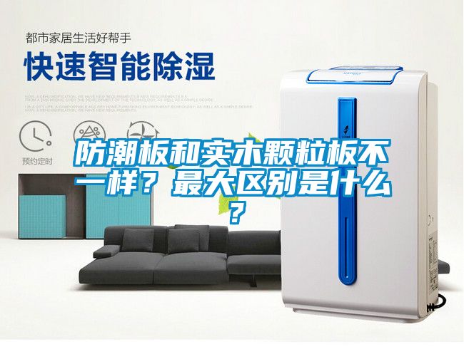 防潮板和实木颗粒板不一样？最大区别是什么？