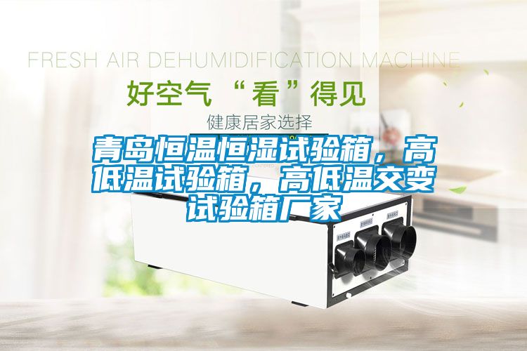 青岛恒温恒湿试验箱，高低温试验箱，高低温交变试验箱厂家