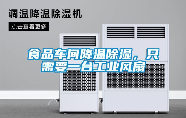 食品车间降温除湿，只需要一台工业风扇