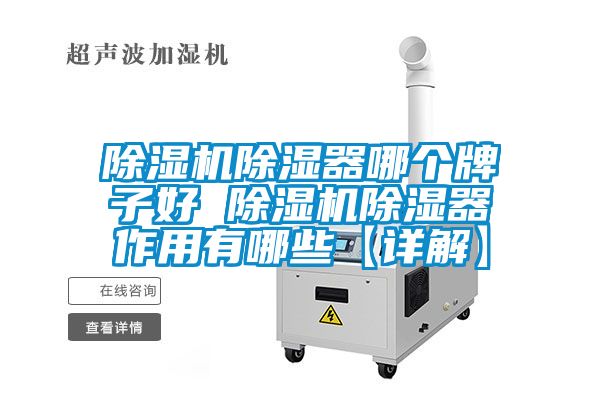 草莓视频APP在线观看除湿器哪个牌子好 草莓视频APP在线观看除湿器作用有哪些【详解】